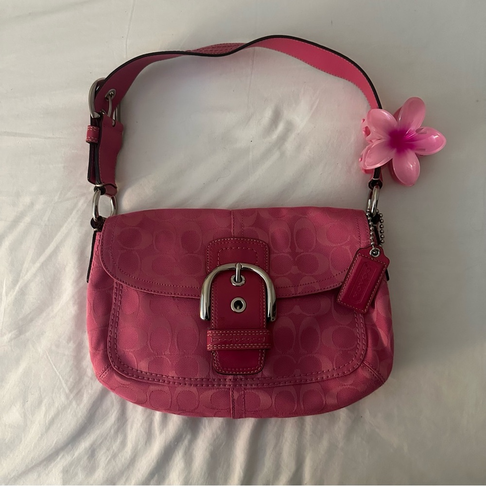 Pink Coach Soho Shoulder Bag (MAKE OFFERS)